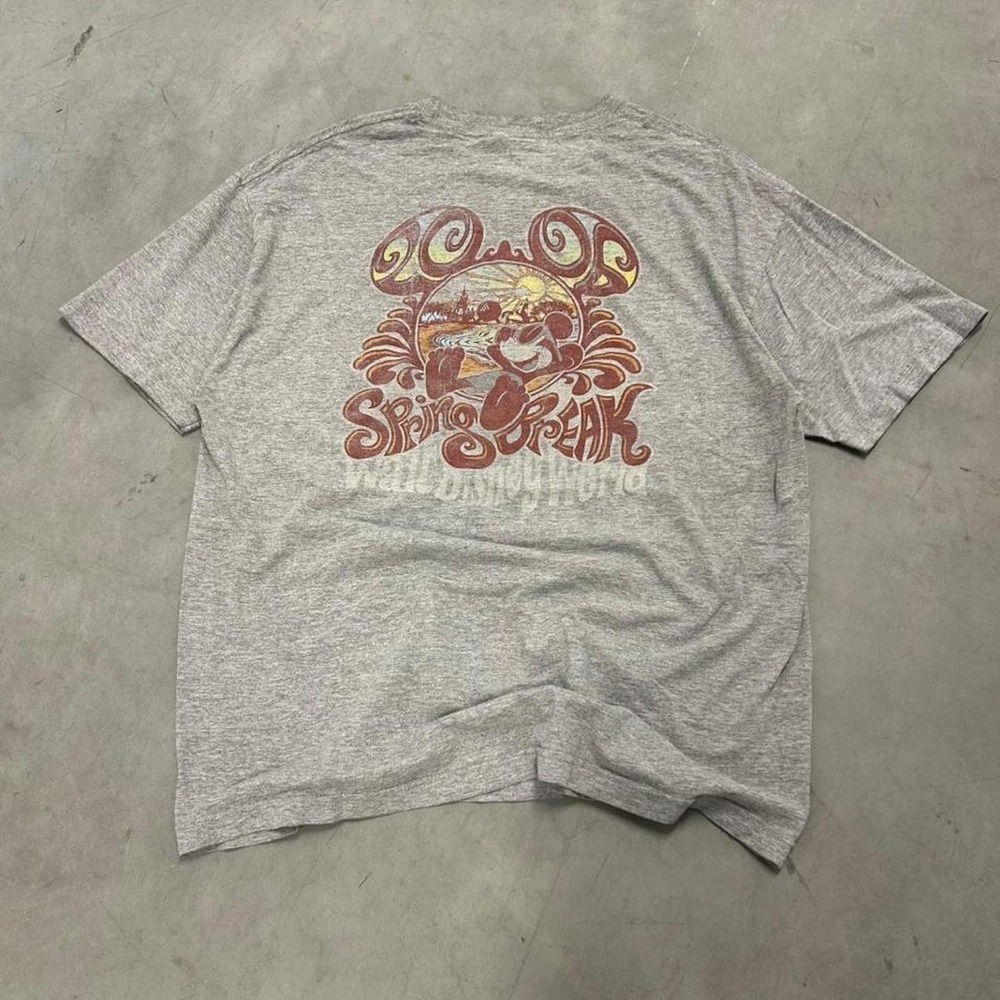 Vintage Disney grey Mickey Mouse tee